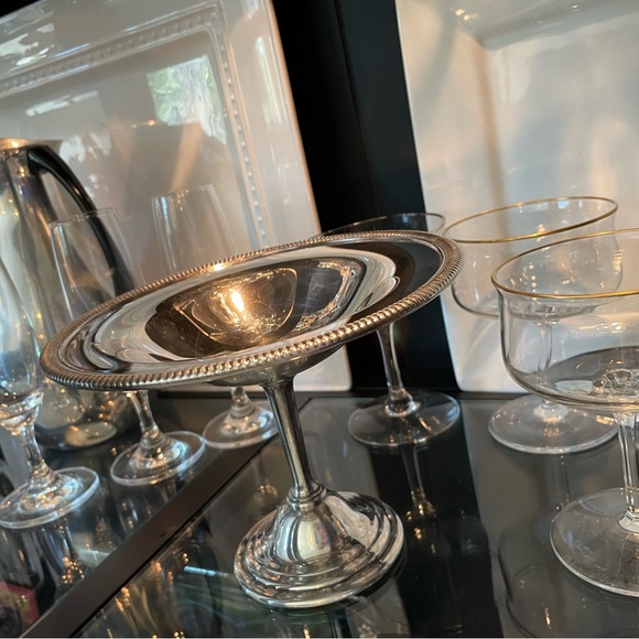 Vintage Silver plate Compote - Picture 3 of 11